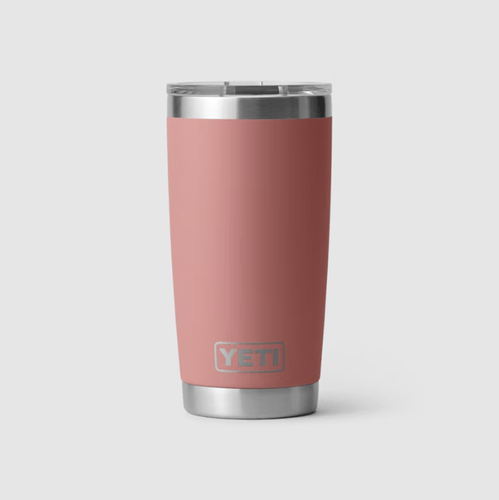 Sandstone Yeti Rambler 20oz Tumbler with Magslider Lid Sandstone Yeti Coolers