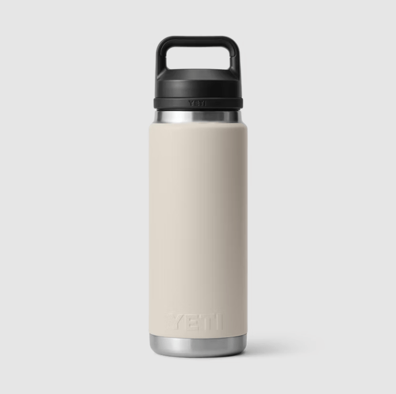 Load image into Gallery viewer, Cape Taupe Yeti Rambler 26 oz Bottle with Chug Cap in Cape Taupe Yeti Rambler 26 oz Bottle with Chug Cap in Cape Taupe Yeti Coolers
