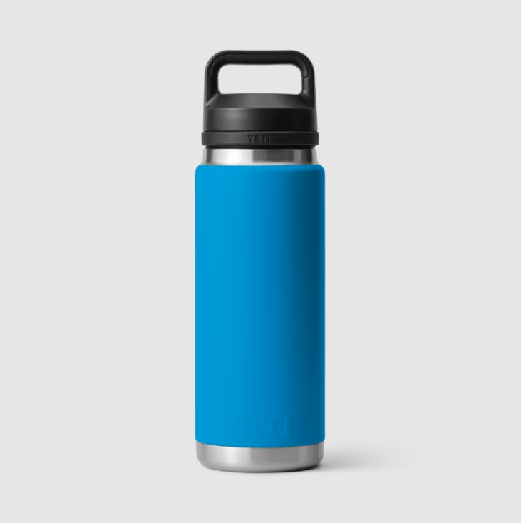 Load image into Gallery viewer, Big Wave Blue Yeti Rambler 26oz with Bottle Chug Cap Yeti Coolers
