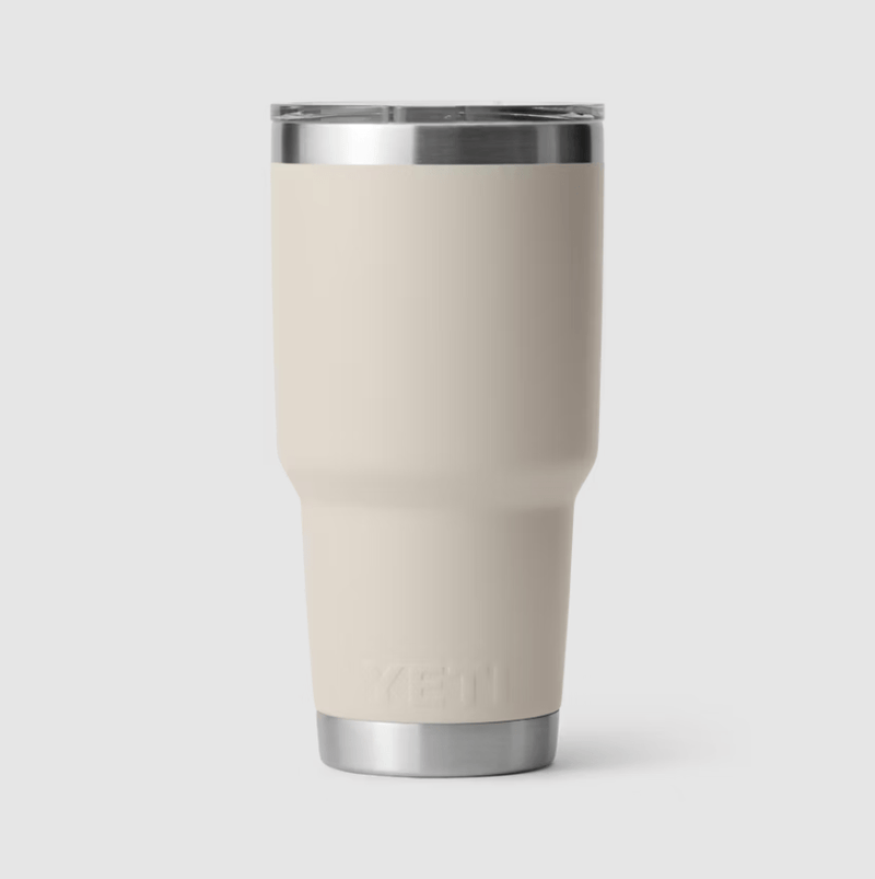 Load image into Gallery viewer, Cape Taupe Yeti Rambler 30oz Tumbler with Magslider Lid in Cape Taupe Yeti Rambler 30oz Tumbler with Magslider Lid in Cape Taupe Yeti Coolers
