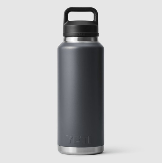 Charcoal Yeti Rambler 46oz Bottle with Chug Cap Yeti Coolers