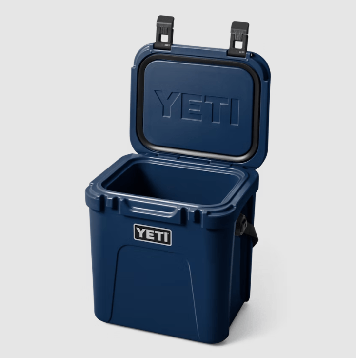 Load image into Gallery viewer, Navy Yeti Roadie 24 Hard Cooler Navy Yeti Roadie 24 Hard Cooler Navy Yeti Coolers
