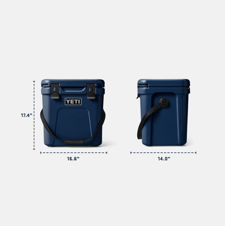 Load image into Gallery viewer, Navy Yeti Roadie 24 Hard Cooler Navy Yeti Roadie 24 Hard Cooler Navy Yeti Coolers
