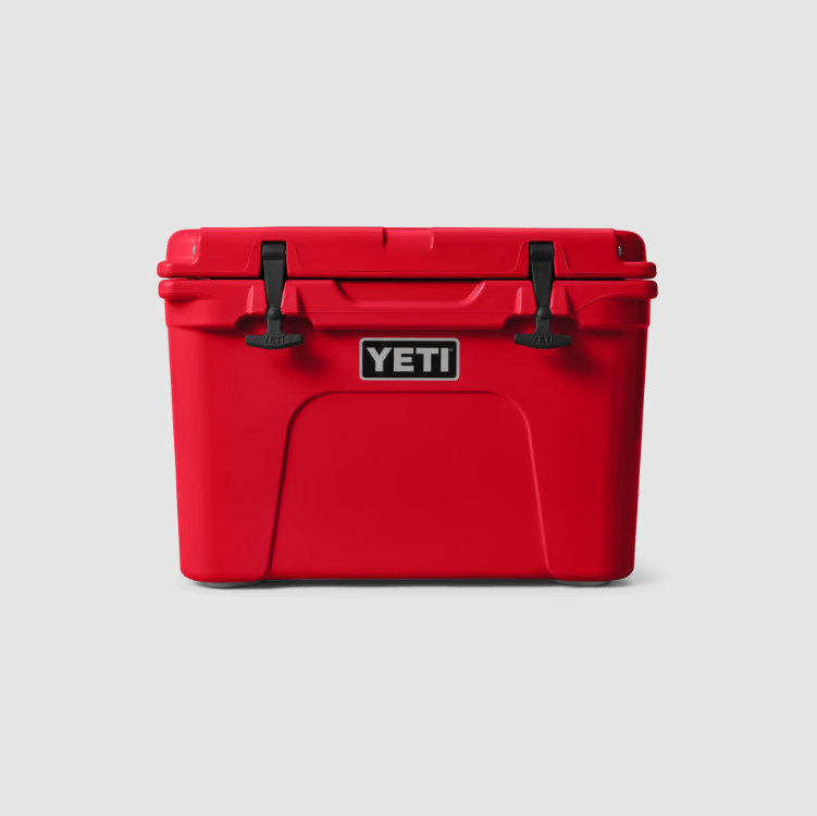 Load image into Gallery viewer, Rescue Red Yeti Tundra 35 Hard Cooler Yeti Coolers

