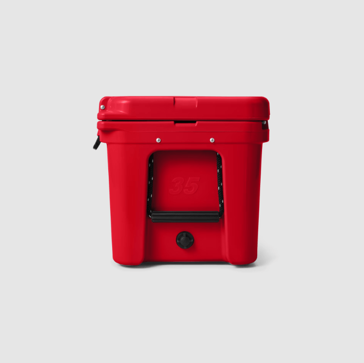 Load image into Gallery viewer, Rescue Red Yeti Tundra 35 Hard Cooler Yeti Coolers
