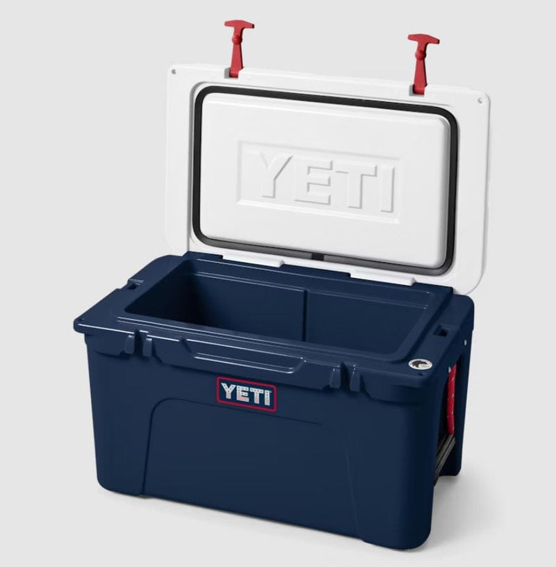 Load image into Gallery viewer, Patriotic Yeti Tundra 45 in Patriotic Yeti Tundra 45 in Patriotic Yeti Coolers
