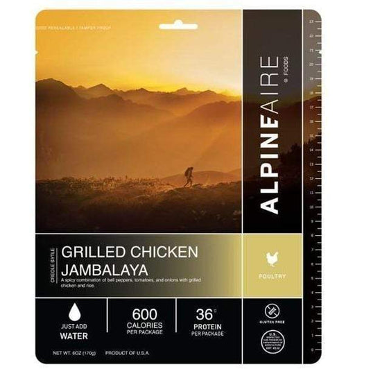AlpineAire Grilled Chicken Jambalaya Ready Meal KATADYN NORTH AMERICA