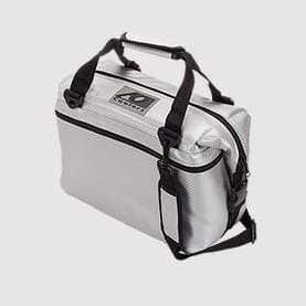 Load image into Gallery viewer, Silver AO Coolers Carbon Series 12 Pack Soft Cooler AO COOLERS

