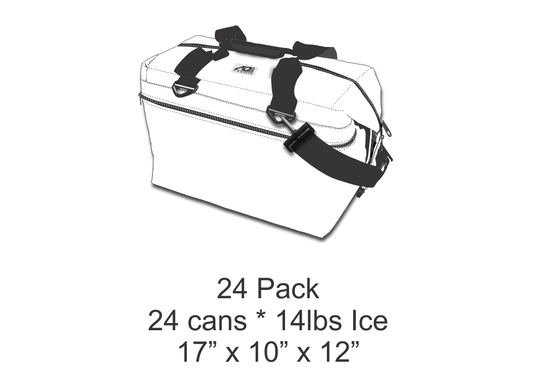 Black AO Coolers Carbon Series 24 Pack Cooler AO COOLERS