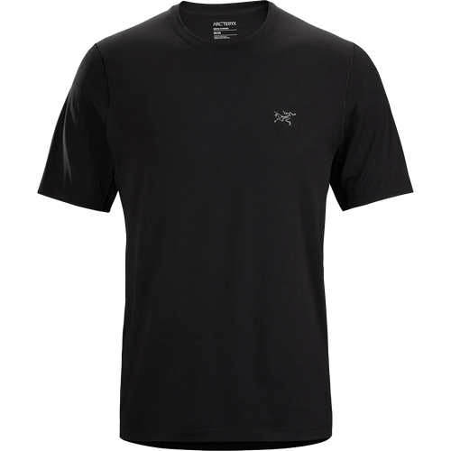 Black / MED Arc'teryx Men's Cormac Crew Short Sleeve Shirt ARCTERYX