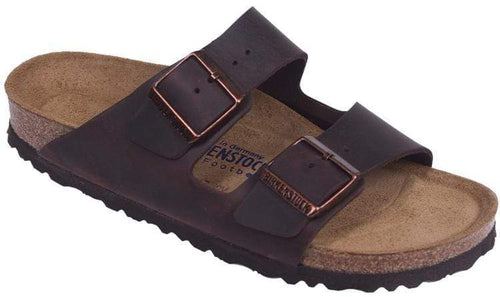 Habana Oiled Leather / 42 Birkenstock Arizona Soft Bed Sandals BIRKENSTOCK