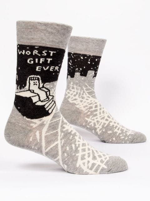 Load image into Gallery viewer, Blue Q Men&#39;s &quot;Worst Gift Ever&quot; Socks Blue Q
