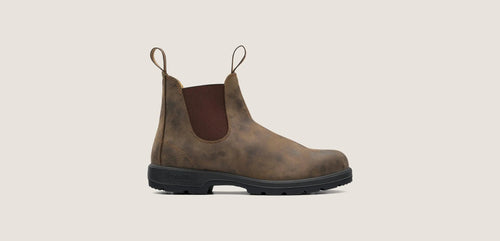 Rustic Brown / 8 Blundstone 550 Chelsea Boots - Men's Blundstone