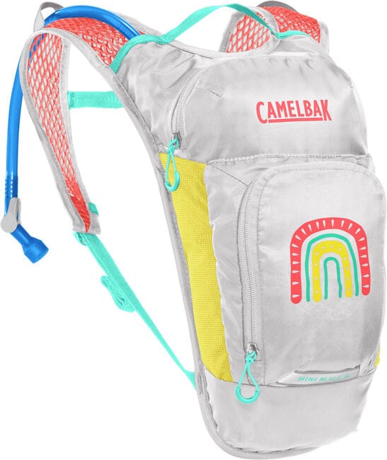 Load image into Gallery viewer, Grey/Rainbow Camelbak Mini M.U.L.E. 50oz Hydration Pack CAMELBAK PRODUCTS INC.
