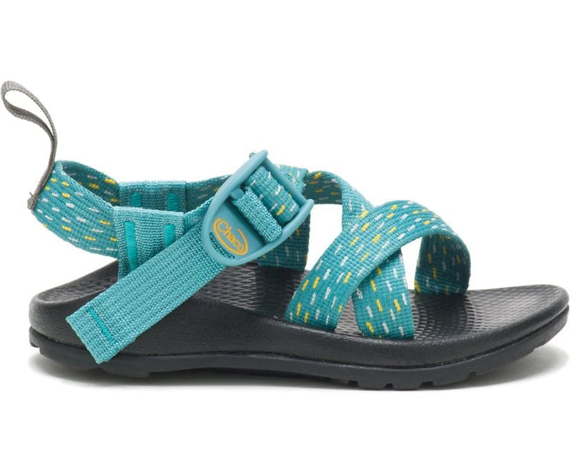 Load image into Gallery viewer, CLIP AQUA / 11 Chaco Kids Z1 Ecotread Sandals Chaco
