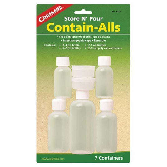 Coghlans Contain-Alls 7 Pack LIBERTY MT SPORTS