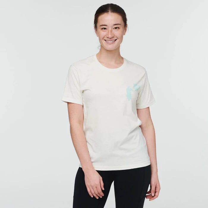 Load image into Gallery viewer, BONE / SM Cotopaxi Have A Good Day Short Sleeve T-Shirt - Women&#39;s COTOPAXI
