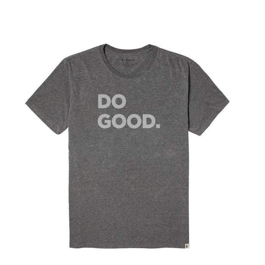 Heather Grey / MED Cotopaxi Men's Do Good Crew Short Sleeve T-Shirt COTOPAXI