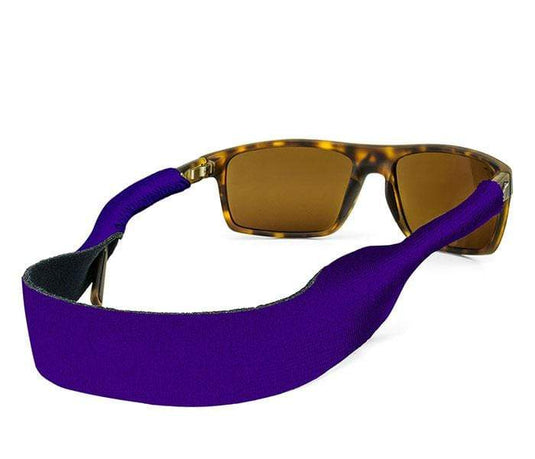 Purple Croakies Adult Sunglass Strap in Purple Croakies