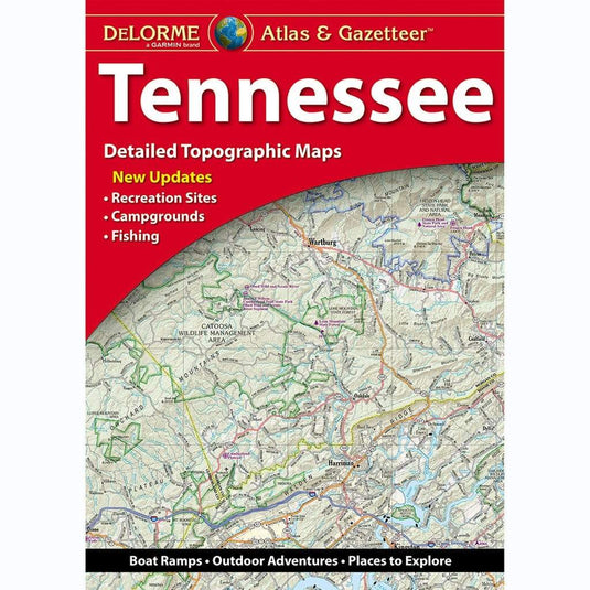 DeLorme Atlas & Gazetteer: Tennessee Liberty Mountain Sports