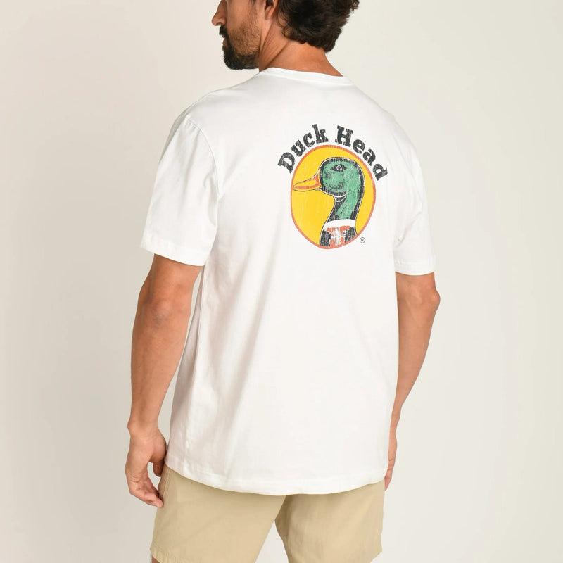 Load image into Gallery viewer, Duck Head Distressed Logo Shortsleeve T-Shirt - Men&#39;s DUCK HEAD
