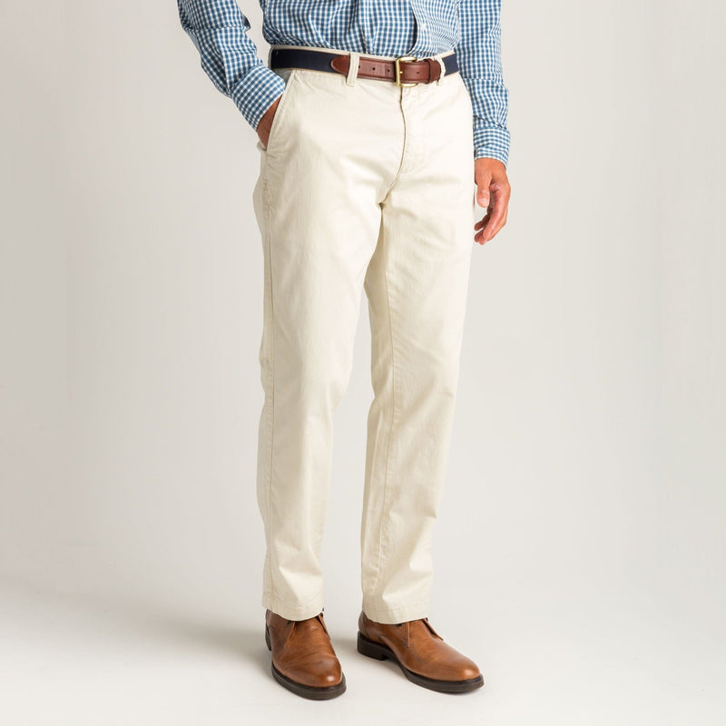 Load image into Gallery viewer, 30 / 30L Duck Head Men&#39;s Gold School Chino Pants in Stone DUCK HEAD
