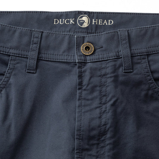 Duck Head Shoreline Twill 5 Pocket Pants Washed Navy- Men's DUCK HEAD