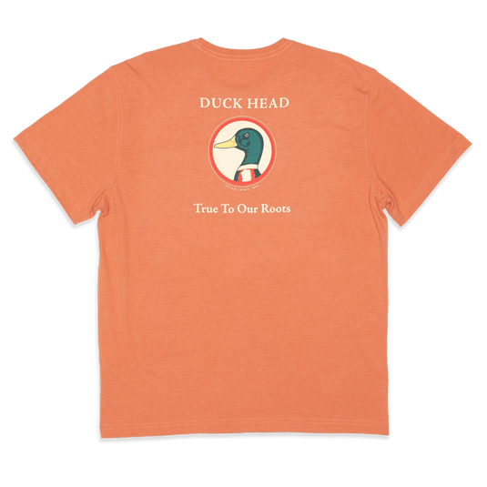 Apricot Brandy Heather / SM Duck Head True to Our Roots Short-Sleeve T-Shirt - Men's DUCK HEAD