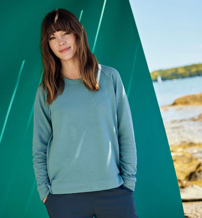Load image into Gallery viewer, Free Fly Bamboo Fleece Crewneck - Women&#39;s Free Fly
