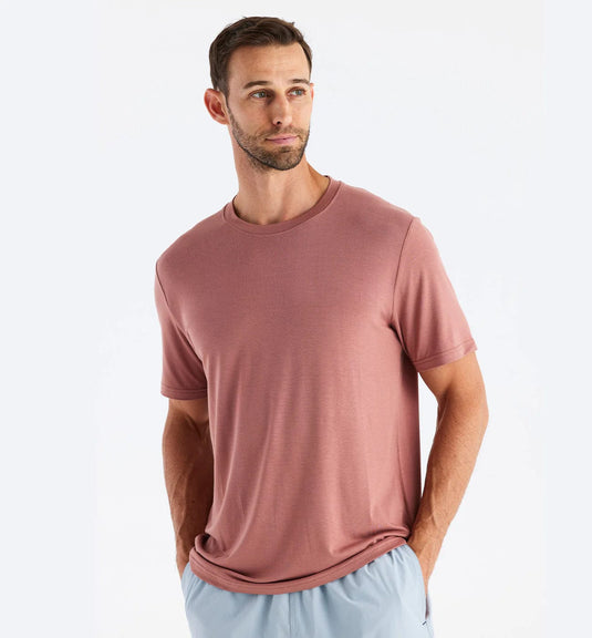 Redwood / SM Free Fly Bamboo Motion Tee - Men's Free Fly