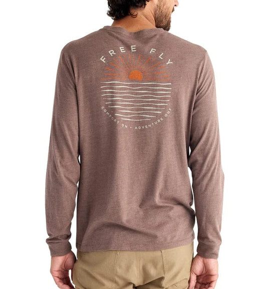 Heather Mustang / SM Free Fly Daybreak Long Sleeve - Men's Free Fly