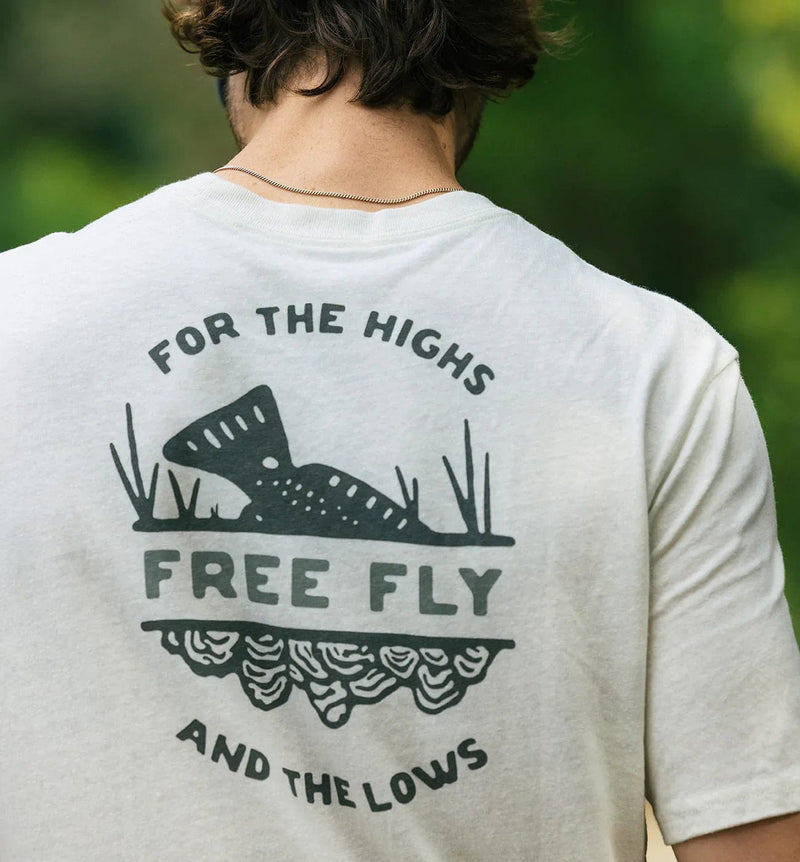 Load image into Gallery viewer, Free Fly Highs And Lows Tee - Men&#39;s Free Fly
