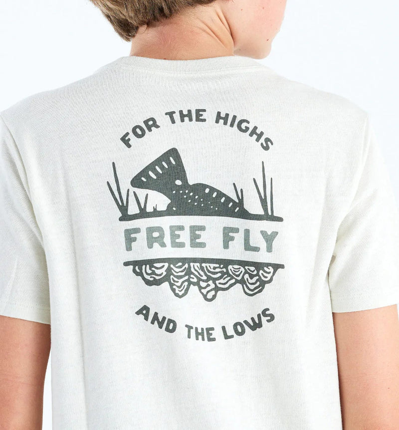 Load image into Gallery viewer, Free Fly Highs And Lows Tee - Youth Free Fly
