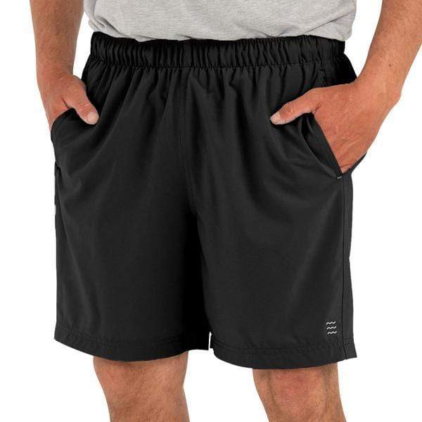 Load image into Gallery viewer, Black / SM Free Fly Men&#39;s 6 Inch Breeze Shorts Free Fly
