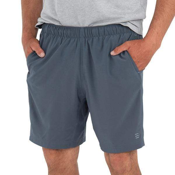 Load image into Gallery viewer, Blue Dusk II / SM Free Fly Men&#39;s 6 Inch Breeze Shorts Free Fly
