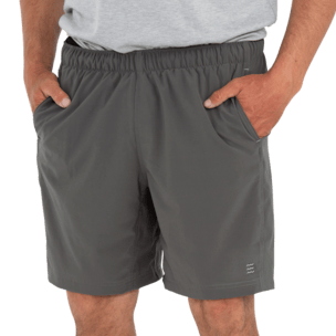 Load image into Gallery viewer, Graphite / SM Free Fly Men&#39;s 6 Inch Breeze Shorts Free Fly
