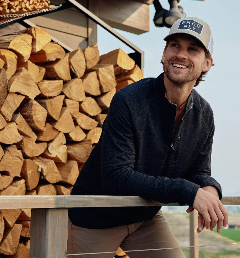 Load image into Gallery viewer, Free Fly Men&#39;s Bamboo Heritage 1/4 Zip Free Fly
