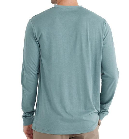Free Fly Men's Bamboo Heritage Pocket Ls Free Fly