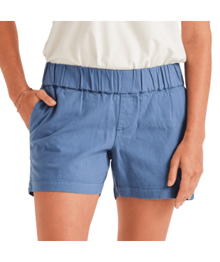 Load image into Gallery viewer, Sail Blue / SM Free Fly Women&#39;s Stretch Canvas Shorts Free Fly
