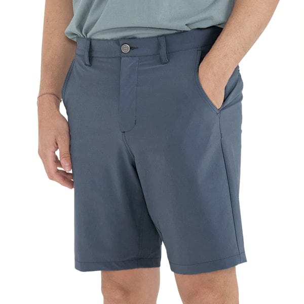 Load image into Gallery viewer, Heather Blue Dusk / 30 Freefly Men&#39;s Hybrid Short II - 9&quot; Free Fly

