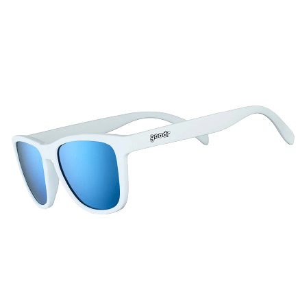 White Goodr "Iced By Yeti" Polarized Sunglasses Goodr