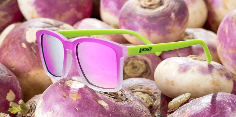 Load image into Gallery viewer, Goodr &quot;Turnip For What? Nutrition!&quot; Polarized Sunglasses Goodr
