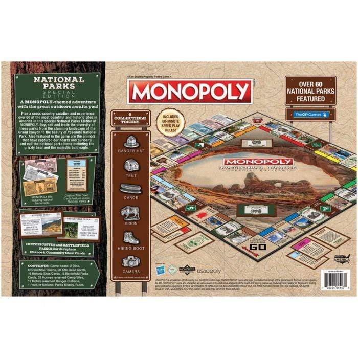Load image into Gallery viewer, Hasbro National Parks 2 Monopoly Board Game Liberty Mountain Sports
