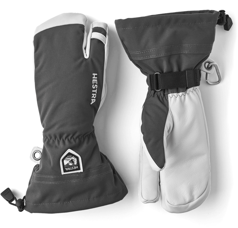 Load image into Gallery viewer, Grey / 10 Hestra Men&#39;s Army Leather Heli Ski Mitts HESTRA
