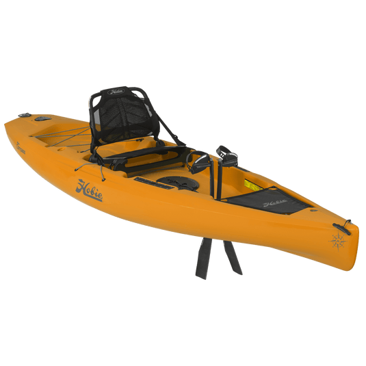 Papaya Orange Hobie Mirage Compass Fishing Kayak in Papaya Orange Hobie