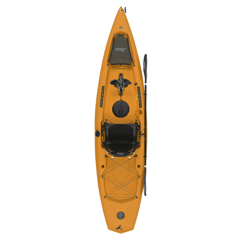 Load image into Gallery viewer, Papaya Orange Hobie Mirage Compass Fishing Kayak in Papaya Orange Hobie
