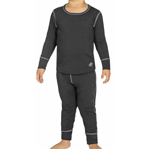 Black / 2T Hot Chillys Youth Originals II Toddler Set HOT CHILLYS