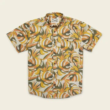 Load image into Gallery viewer, Monstera Mash : Citron / MED Howler Bros Mansfield Shirt - Men&#39;s Howler Bros
