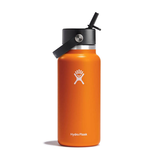 Hydro Flask 32 Oz Wide Mouth with Flex Straw Cap – The Backpacker