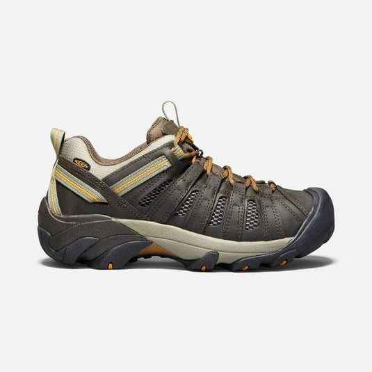 Black/ Olive / 8.5 Keen Men's Voyageur Hiking Shoe KEEN FOOTWEAR